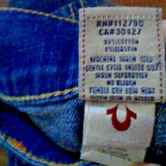 Womens True Religion "Emma" 28X32 slim bootcut - Picture 4 of 7
